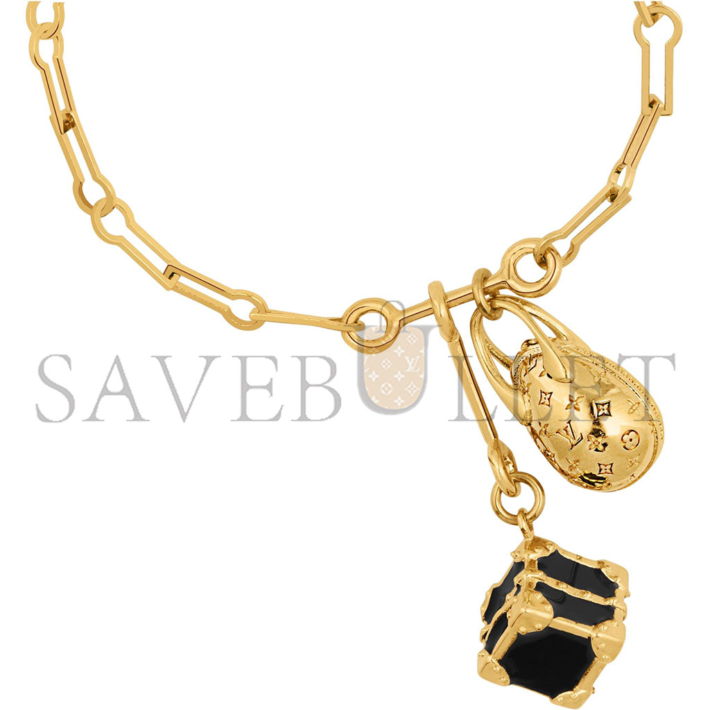 LOUIS VUITTON MINIGRAM BRACELET M68934